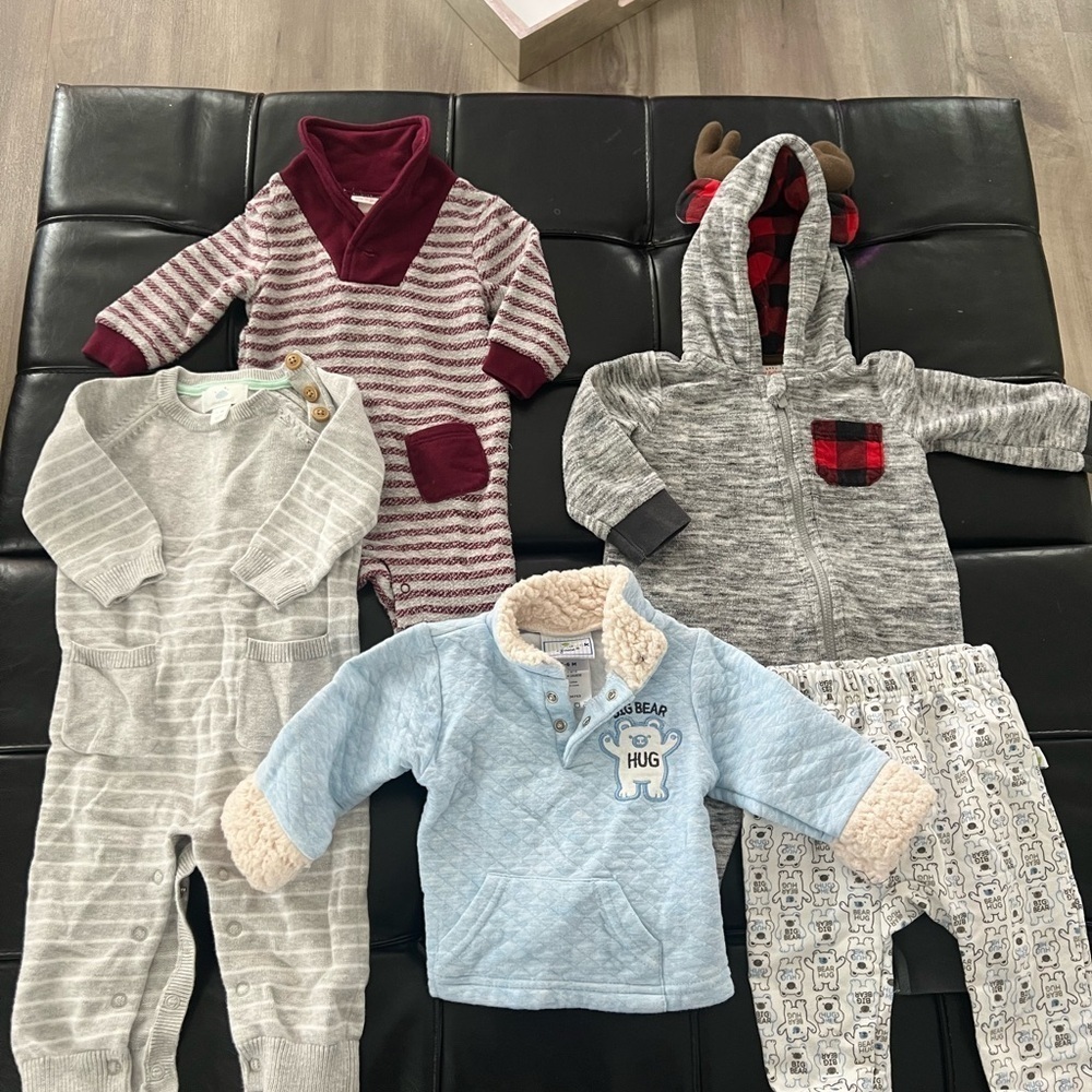 4 Outfits for Baby- 3-6 Months